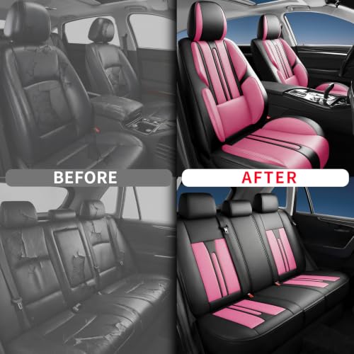 Image of Car Seat Covers for Toyota Prius 2001-2024 2025 2026 Full Set 5 Seat
