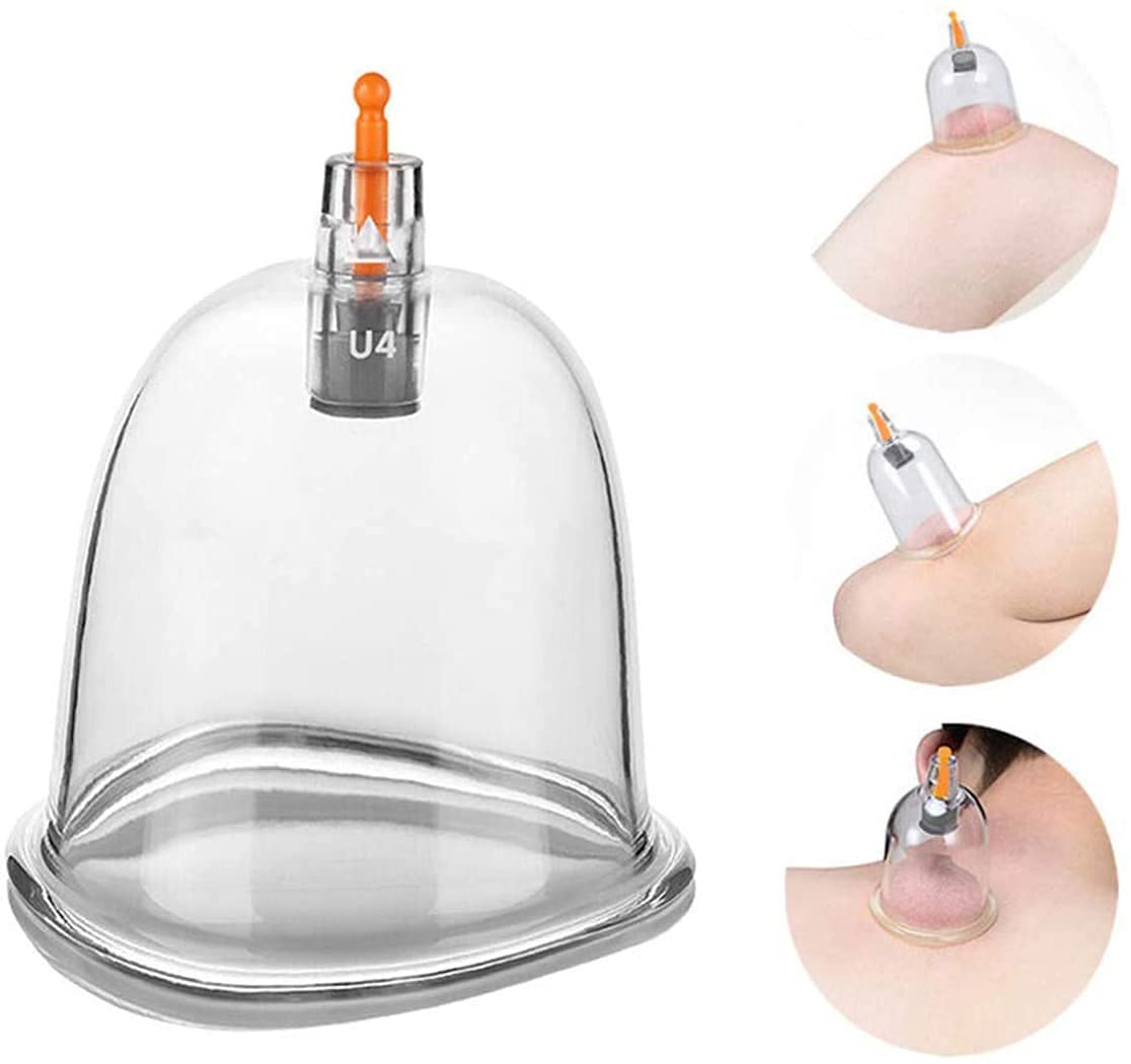 Set per Terapia con Le coppette Set per coppette Set per coppette coppette per Terapia con i Massaggi Coppettazione Vuoto Evacuazione Serbatoio del Gas Senza Vetro Coppettazione sottovuoto