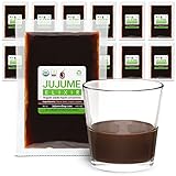 USDA Organic California Grown Pure Jujube Tea Concentrate | JUJUME Elixir | ZERO Added Sugar, Color or Preservatives | All-Natural GMO-Free | Add Water for Jujube Tea | 12-pack 4 oz. pouches