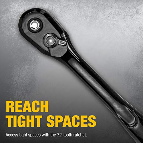 DEWALT Impact Socket Set, 23-Piece, 1/2