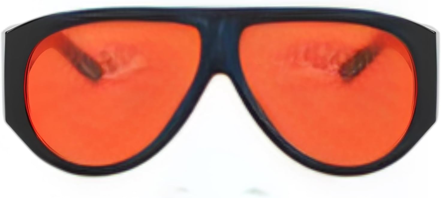 ADE WU Trendy Aviator Sunglasses for Women Men Retro Vintage Oversized 70s Thick Pilot Style Sun Glasses - Image 4