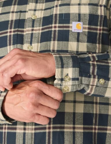 Image of Carhartt Men's Hamilton Relaxed Ls Plaid Shirt