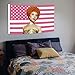 Pink Ice Rapper Spice USA flag 3x5 Ft Outdoor Indoor,Icespice Poster American flags Tapestry Banner for Bedroom Living room dorm wall Decorations with Brass Grommets