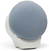 Wall Outlet Mount for Google Nest Mini Essentials for Google Nest Mini Supports Horizontal and Vertical Outlets 1 Pack, Frost White