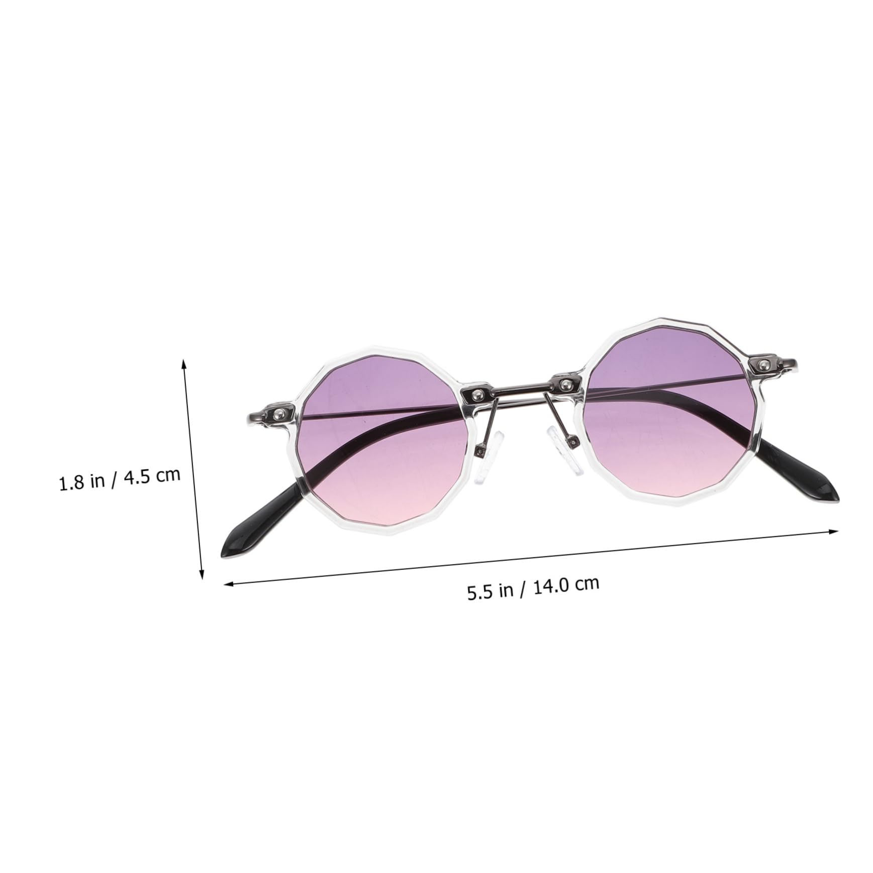 Ipetboom Fashion Eyeglasses for Stylish Party Props for Halloween Birthday and Summer Events Durable Material Chic Design Multipurpose Use