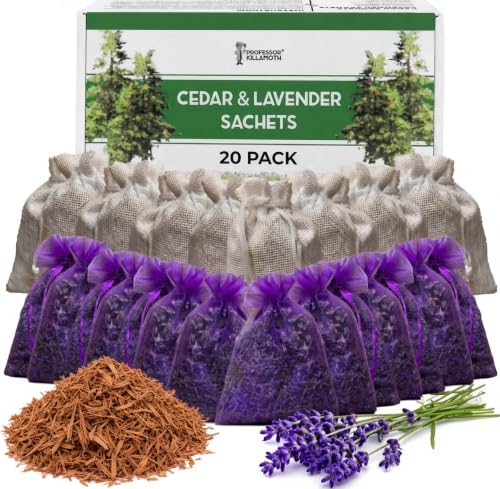 Professor Killamoth Cedar Chips And Lavender Sachets