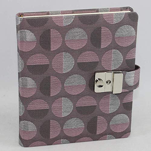 Journal intime avec cadenas vieux rose Modèle Swing pour secrets