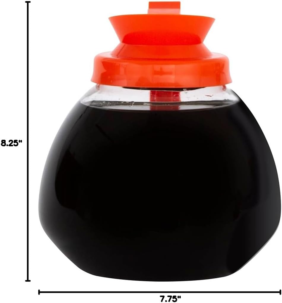 BUNN - BUN424010101 424010101 12-Cup Glass Coffee Decanter, Orange (42401.0101)