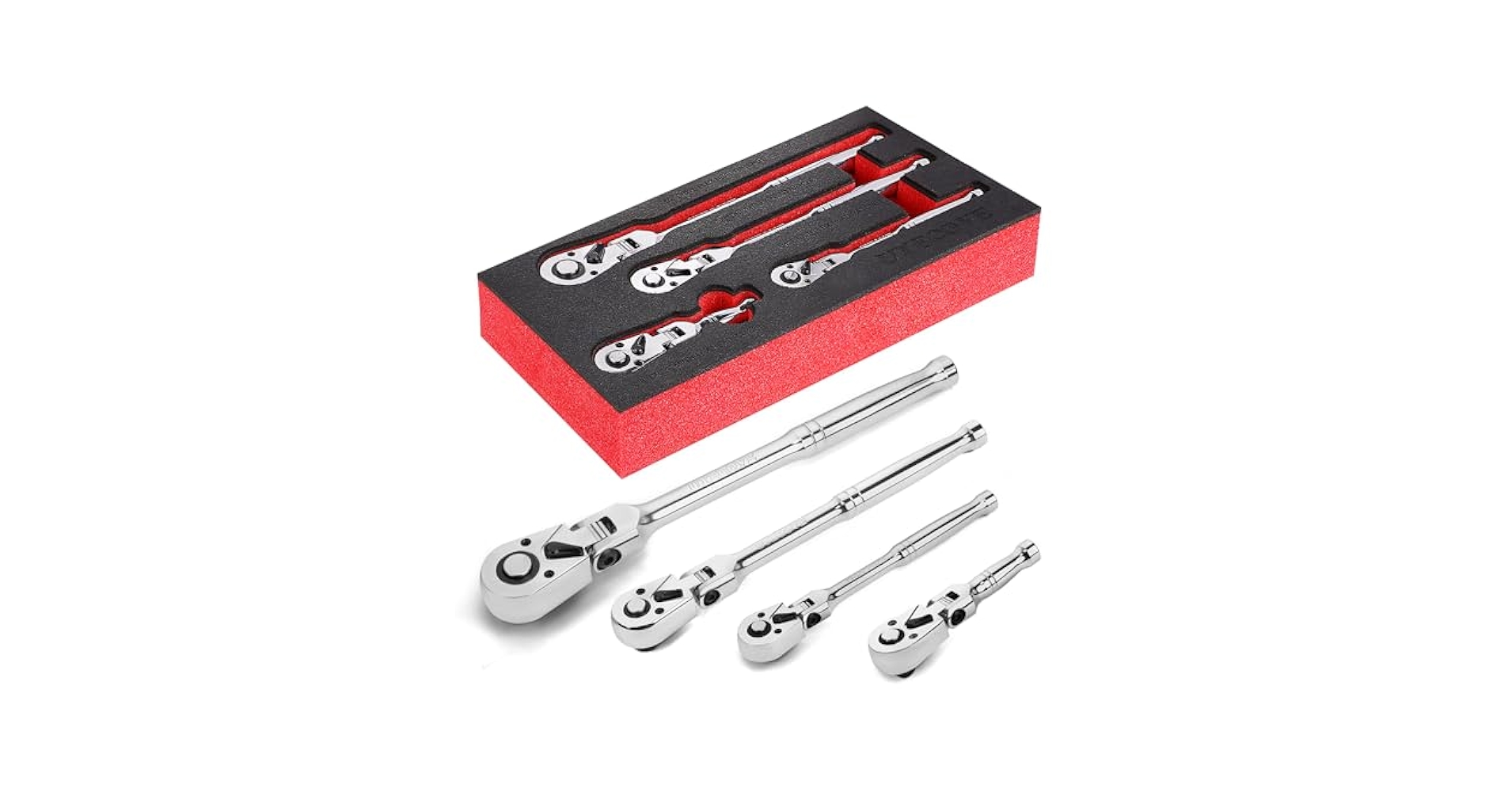 Amazon.com: UYECOVE 1/2 3/8 1/4 Inch Drive Ratchet Set, 4Pcs