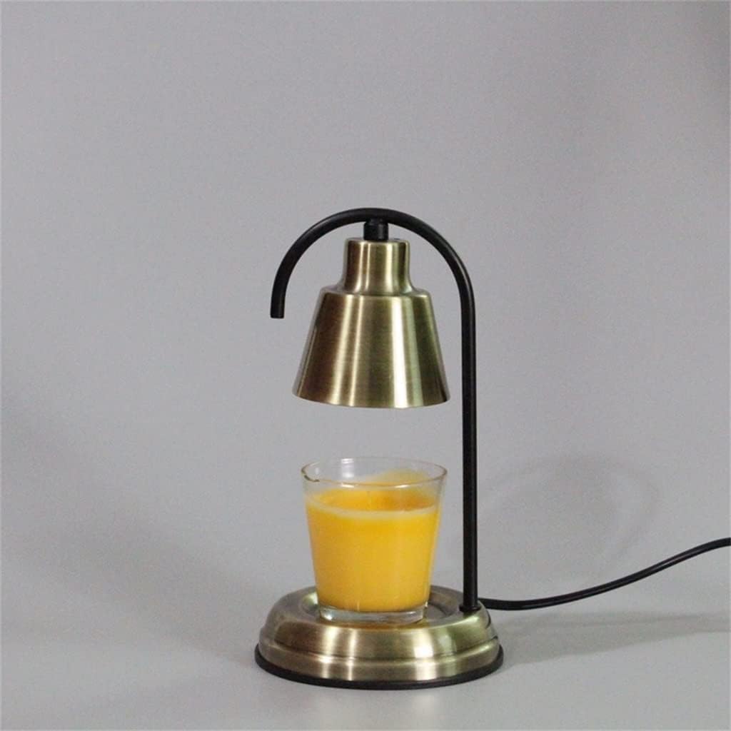 NOBRIM Candle Heater Metal Candle Melting Lamp Dimmable Candle Wax Melting Lamp Candle Lamp Atmosphere Lamp for Bedroom Bathroom Bedside Indoor