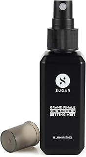 Grand Finale - Highlighting Setting Mist - 50 ml - 2-in-1 Setting Mist - For Longlasting Makeup and Sun Protection - Paraben Free