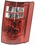 Evan-Fischer Tail Light Assembly Compatible with 2008-2010 Dodge Grand Caravan Halogen - CAPA Passenger Side