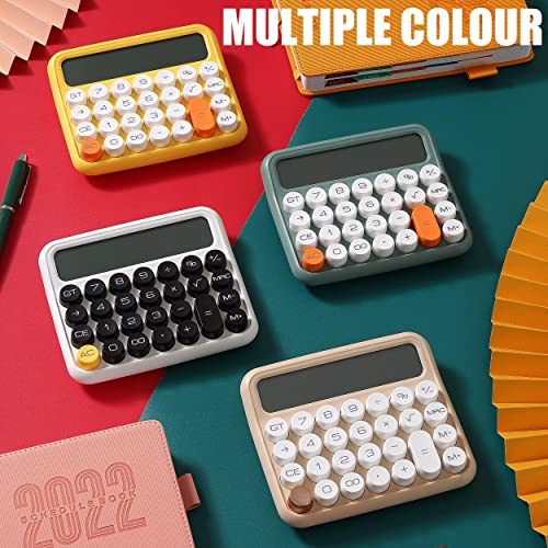 Standard Calculator 12 Digit,Desktop Large Display And Buttons,Calculator With Large Lcd Display For Office,School, Home & Business Use,Automatic Sleep,With Battery.6 * 5.15In (Cyan And White) #TOP5