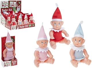 Pack Of 3-6" Baby Naughty Elf - Various Designs - Naughty Elves Baby Elf - Childrens Naughty Elves - Elves Behaving Badly