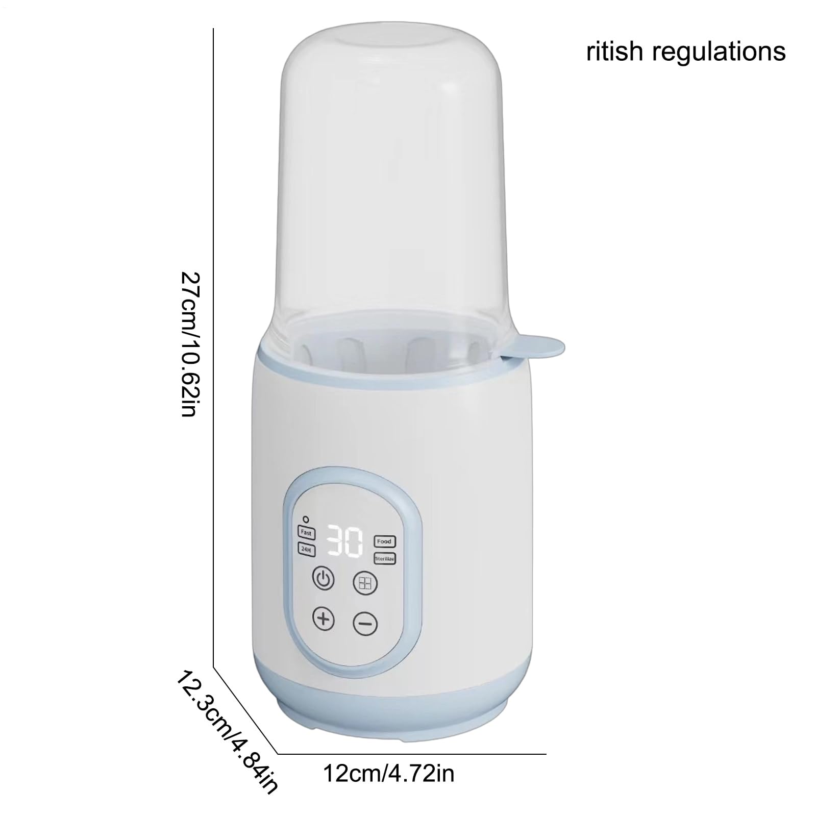 Calientabiberones Portátil Infantil Calentamiento Rápido, Carga USB, Viaje