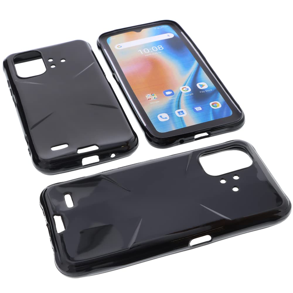 foto-kontorProtective case compatible with UMIDIGI Bison X10 PRO rubber TPU mobile phone cover black