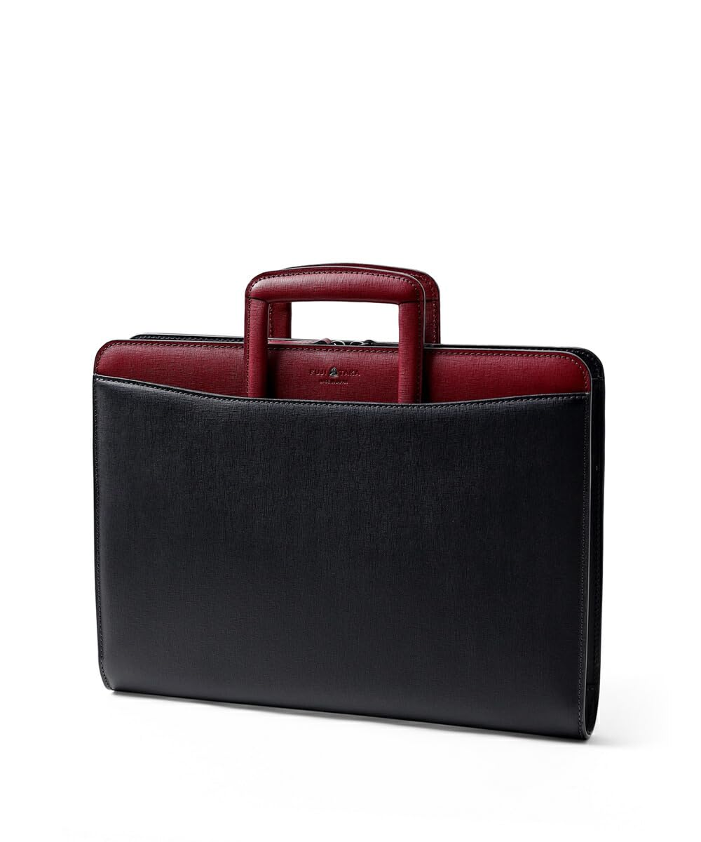美品 FUJITAKA フジタカ ディアマン レザー ビジネスバッグ A4 黒 レザービジネスバッグ A4 / FUJITAKA（フジタカ）公式 / 本革
