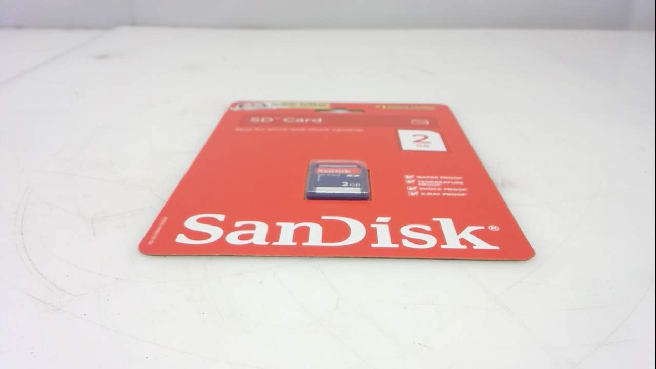 SanDisk 2GB SD Memory Card (SDSDB-2048, Bulk Package)