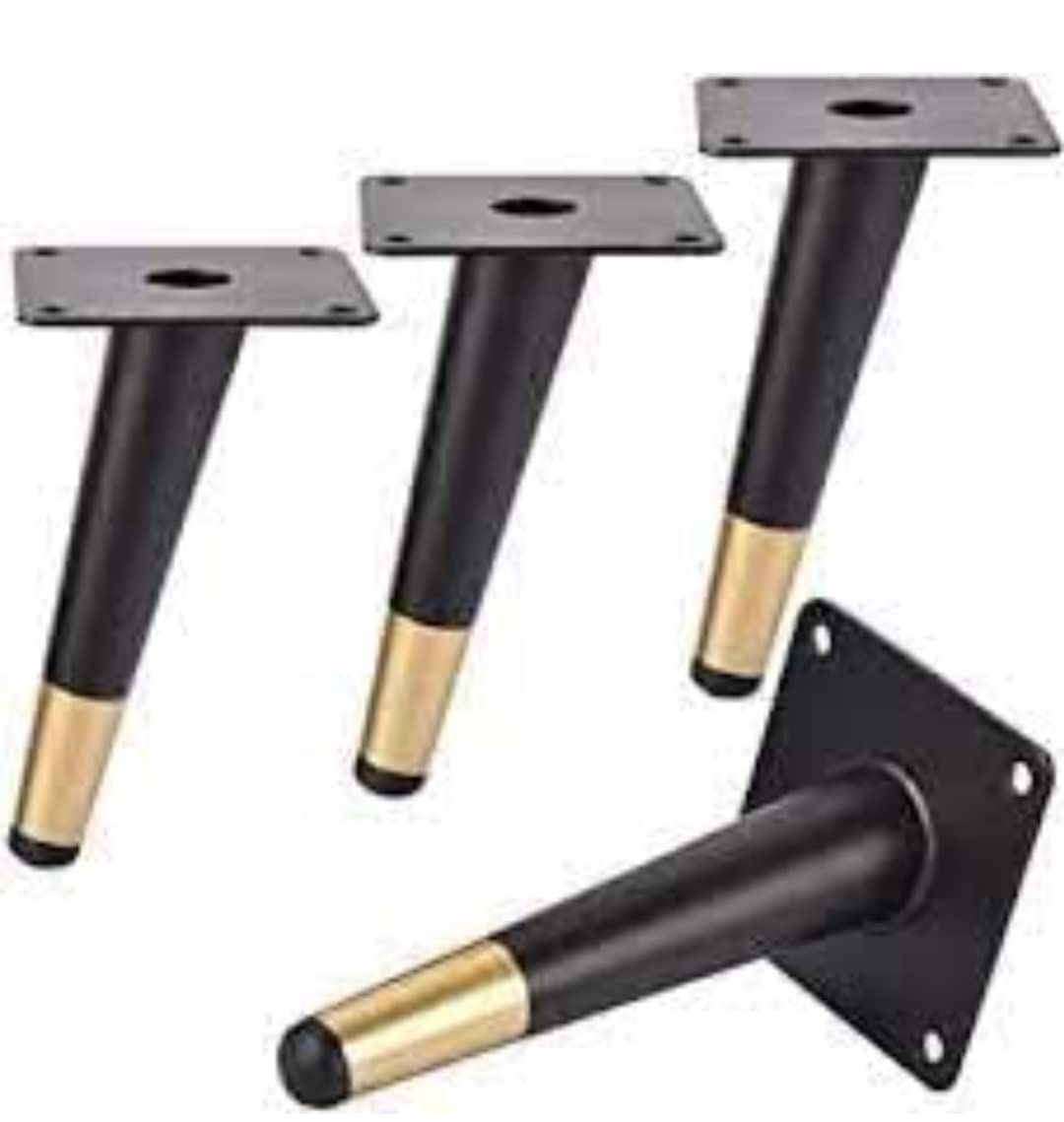 See full amazon price history chart for Zohra Hardware Sofa Bed Table Furniture Nalki Leg in Black Gold Finish Heavy Model Design Hardware Iron Coat Electroplated Furniture Leg 4 Inch (Pack of 4) (6 inches) Zohra Hardware Sofa Bed Table Furniture Nalki Leg in Black Gold Finish Heavy Model Design Hardware Iron Coat Electroplated Furniture Leg 4 Inch (Pack of 4) (6 inches) (B0BHPT4QVC) Amazon Price History, Amazon Price Tracker