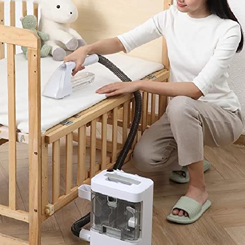 Multifunctionele tapijtreinigingsmachine, draagbare nat-droge bankreinigingsmachine met borstels, aparte tank Compact ontwerp voor bank-, tapijt-, auto- en huisdierkussens - Image 8