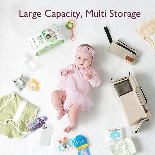 image for Momcozy Universal Stroller Organizer with Insulated Cup Holder Detacha