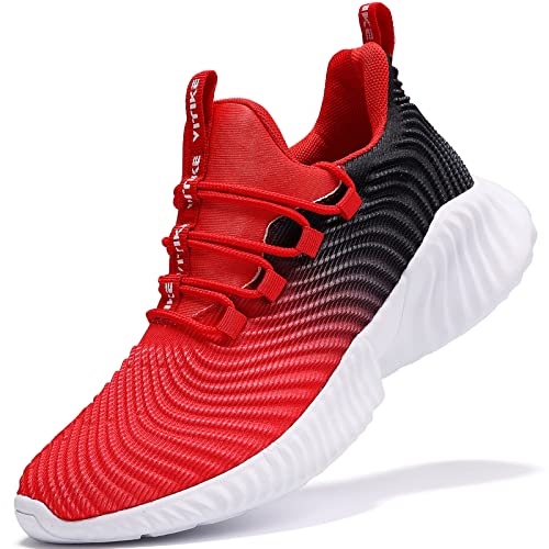 Jmfchi Boys Girls Kids' Sneakers Knitted Mesh Sports Shoes Breathable Lightweight Running Shoes For Kids Fashion Athletic Casual Shoes #TOP12