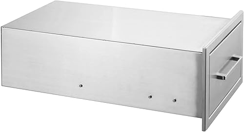 Miniatura 6 de Cajón de cocina al aire libre de 30 pulgadas de ancho, cajón individual para barbacoa de acero inoxidable con divisor de montaje empotrado para isla