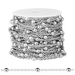 4mm Bead Stainless Steel Satellite Chain