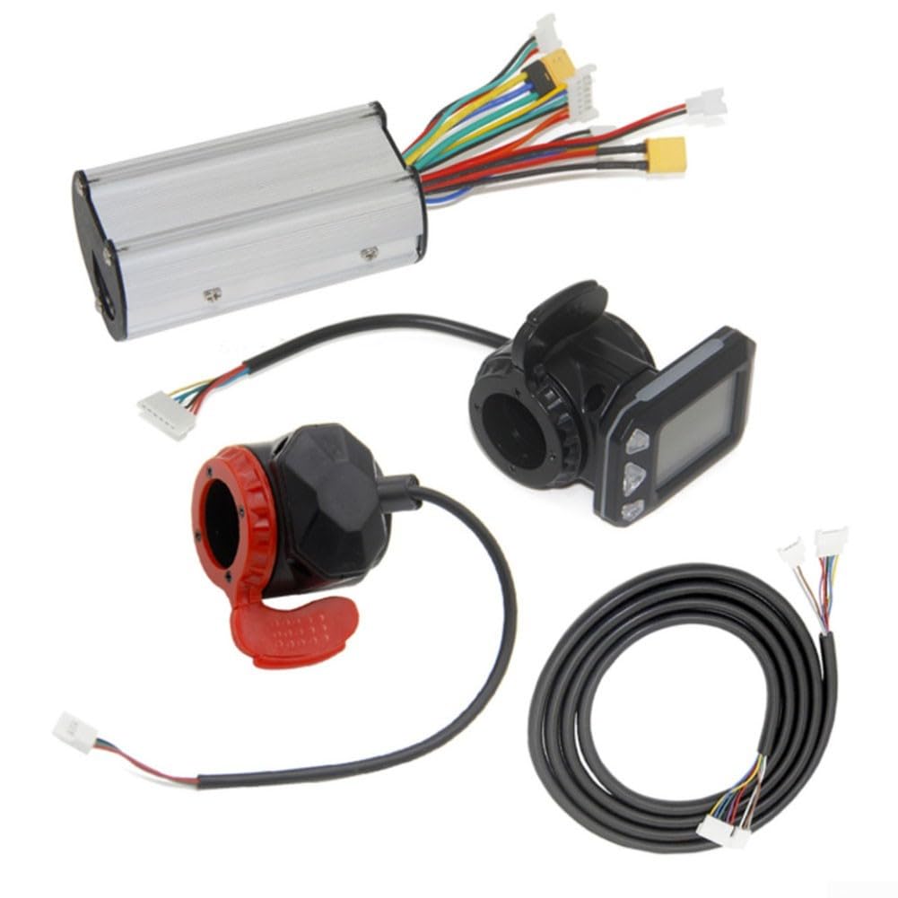 Controlador 24V 36V con pantalla LCD de alta precisión y gestión de velocidad para scooter