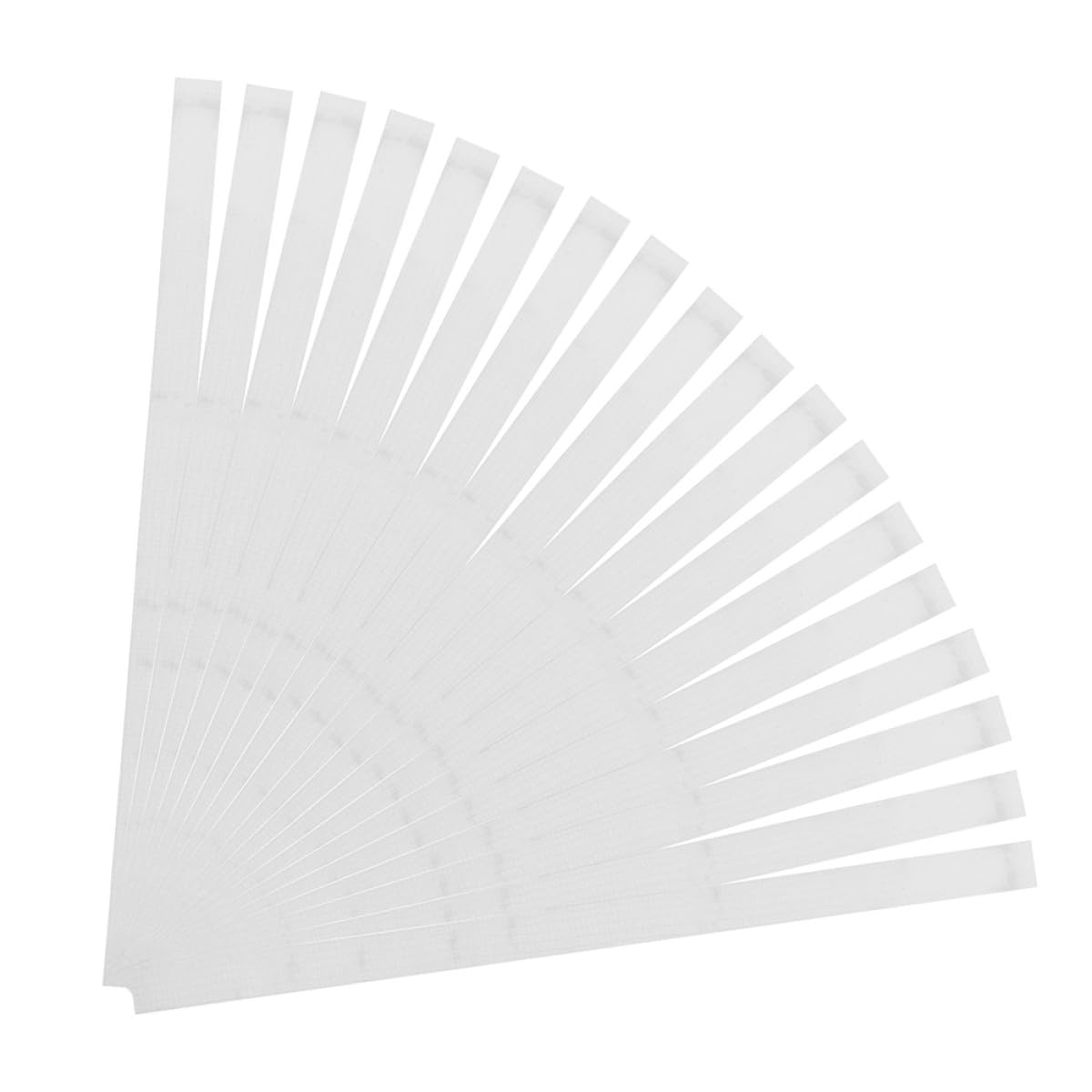 40pcs 12mm Binding Strips with Mesh Backing Adhesive Bookbinding Tape Hot Melt Glue Strips for Document, Magazine, Album, and Textbook Repair