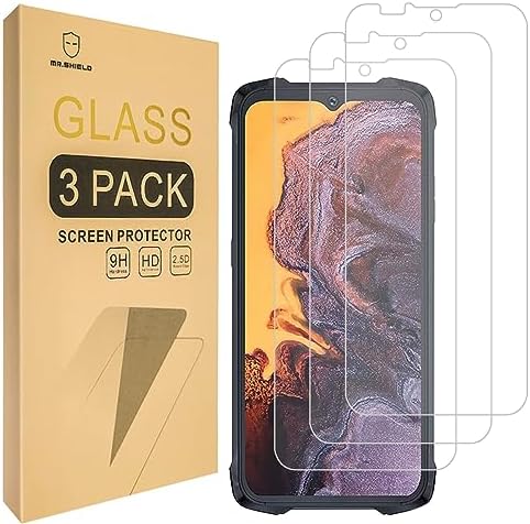 Mr.Shield 3-Pack Tempered Glass Screen Protector for Cubot KingKong 9