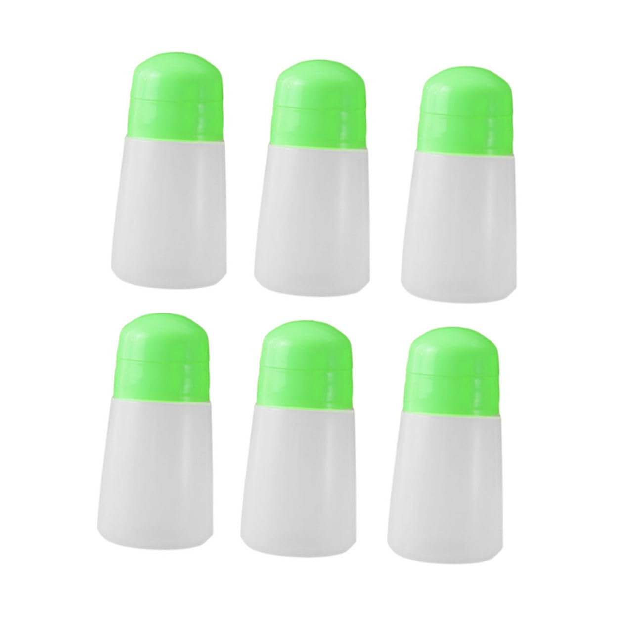 HOLIDYOYO Set of 6 Spice Condiment Bottles Spice Containers Pepper Seasoning Jars Kitchen Supply for Bbq