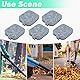 Adefol Luftfilter für Stihl BG55 BG45 BG46 BG65 BG85 SH85 SH55 BR45 BR45C Rucksack Laubbläser 42291201800