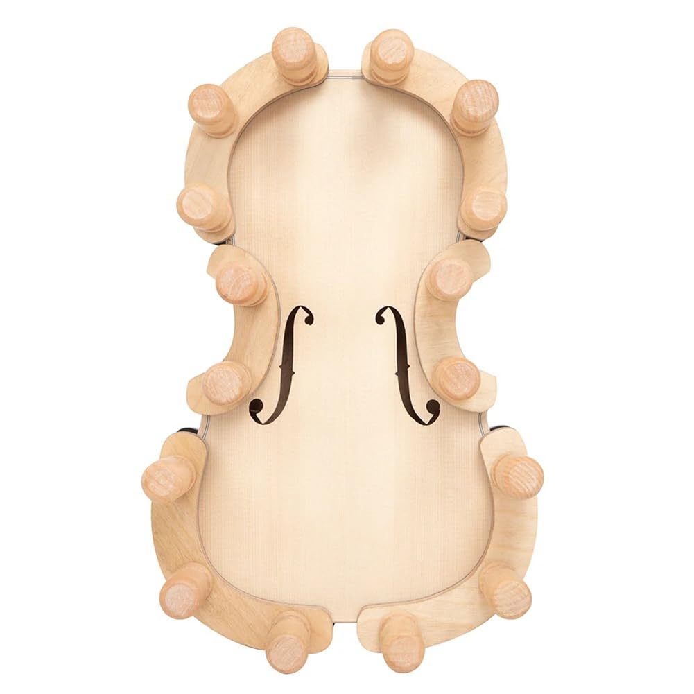 Geigenbau Reparatur Klebe Werkzeug - 1 Set Geigen Viola Massivholz Zwingen Fixierclips Ober- & Rückenzwinge