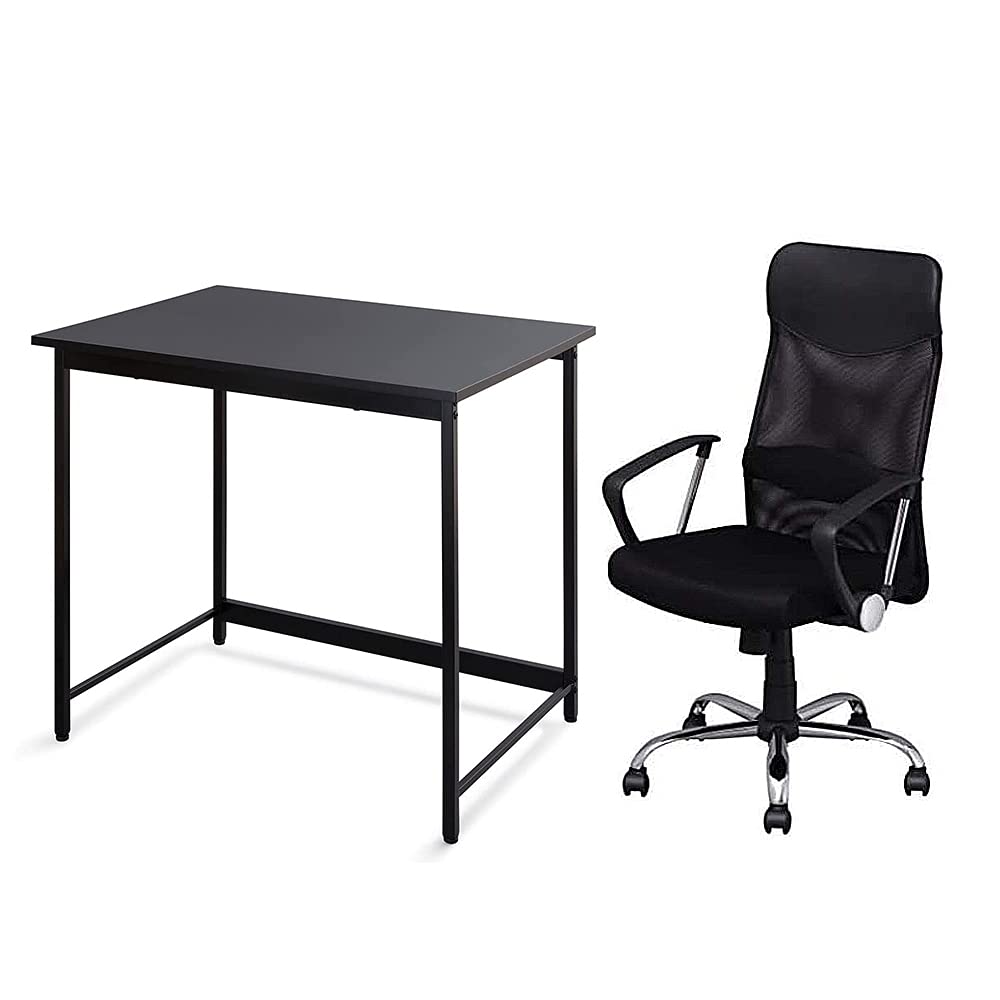 Amazon.co.jp: 【デスク+チェアセット】ベーシックデスク 80×60cm  