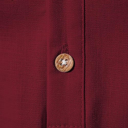 Image of Vida Loca Men's Cotton Linen Plain Stitched Half Sleeve Shirt