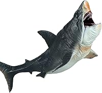 Vista 13 de EOIVSH Gran Figura de Juguetes de Mosasaurus, Gran Protector del Océano Mosasaurus Mordiendo a un Pterosaurio, Figura de Dinosaurio Monstruo Marino