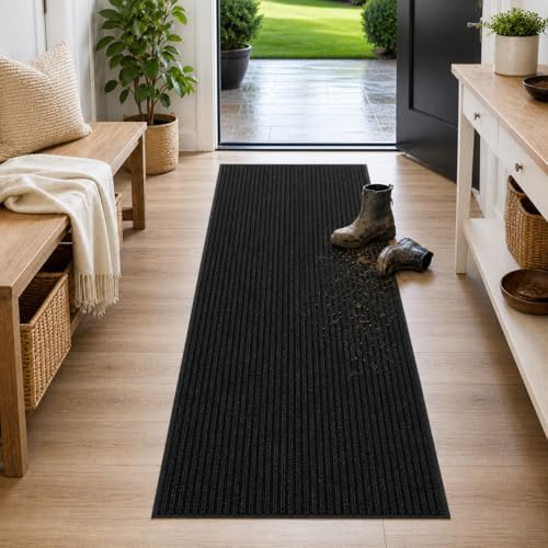 Ottomanson Hallway Runner Rug 2' x 6' Durable Non-Slip Mat with S...
