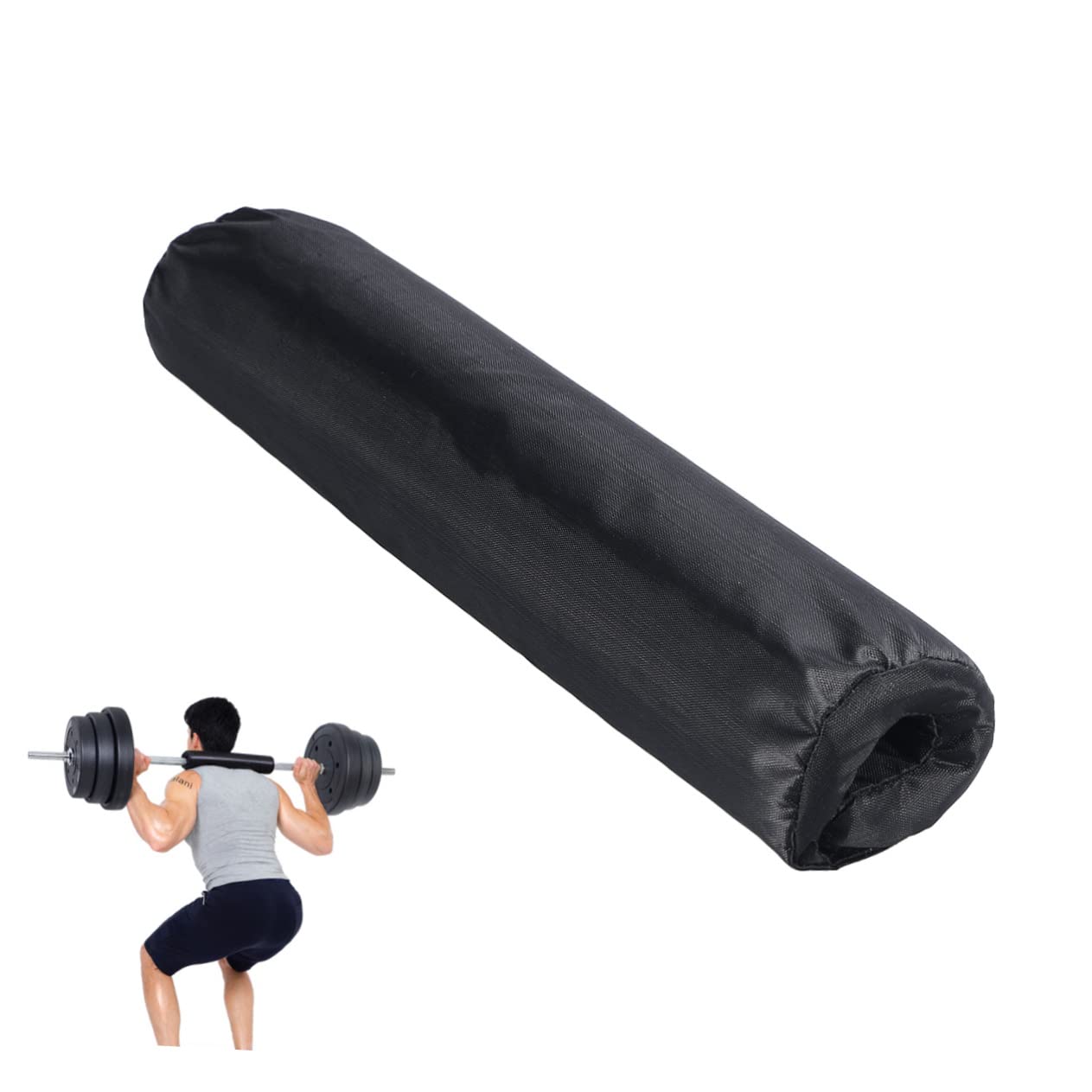 RDX Barbell Squat Pad - 16" Foam Barbell Pad For Weight Lifting, Bodybuilding (Bar Only, No Weights)