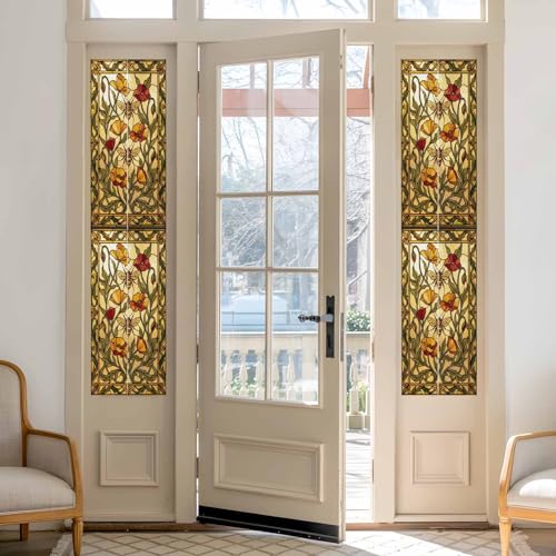 Vinilo decorativo para ventana privacidad, 17.7 x 78.7 pulgadas miniatura 2