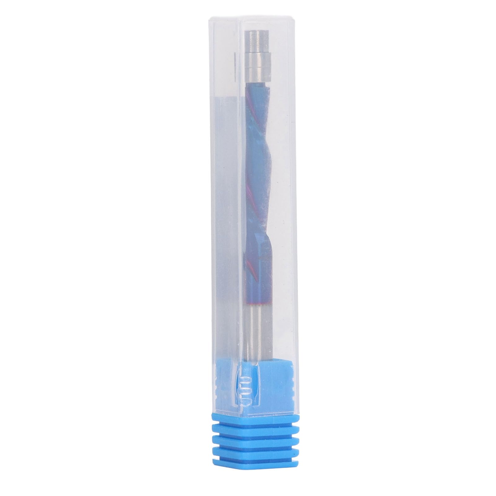 Fresa a ras de fresa, fresa espiral CNC, varilla 1/4, fresa de relleno de carburo sólido con cojinete para carpintería, madera contrachapada, MDF,