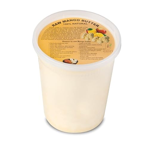 Mango crudo 100% natural, extraído de semillas de mango, base no grasa para cualquier producto cómico de belleza. Ideal para cabello, piel y cuerpo.