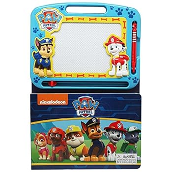Board book Phidal Publishing Nickelodeon Paw Patrol - Learning Book with Magnetic Drawing Pad Book