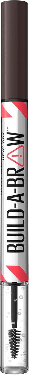 Maybelline New York – Build-a-Brow – Ash Brown – Wenkbrauwpen/-gel voor elk type wenkbrauw – 15,3GR
