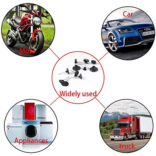 Image of LadyRosian Paintless Dent Repair Kits Dent Puller Bridge Dent Removal Tools for Auto Car Body Motorcycle Refrigerator Washing Machine Minor Dent Repair
