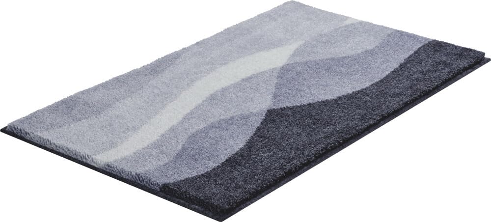 Grund Hills Tapis de bain ultra doux et absorbant antidérapant Anthracite 60 x 100 cm