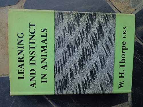 Learning and Instinct in Animals, new edition B00M5NL0DG Book Cover