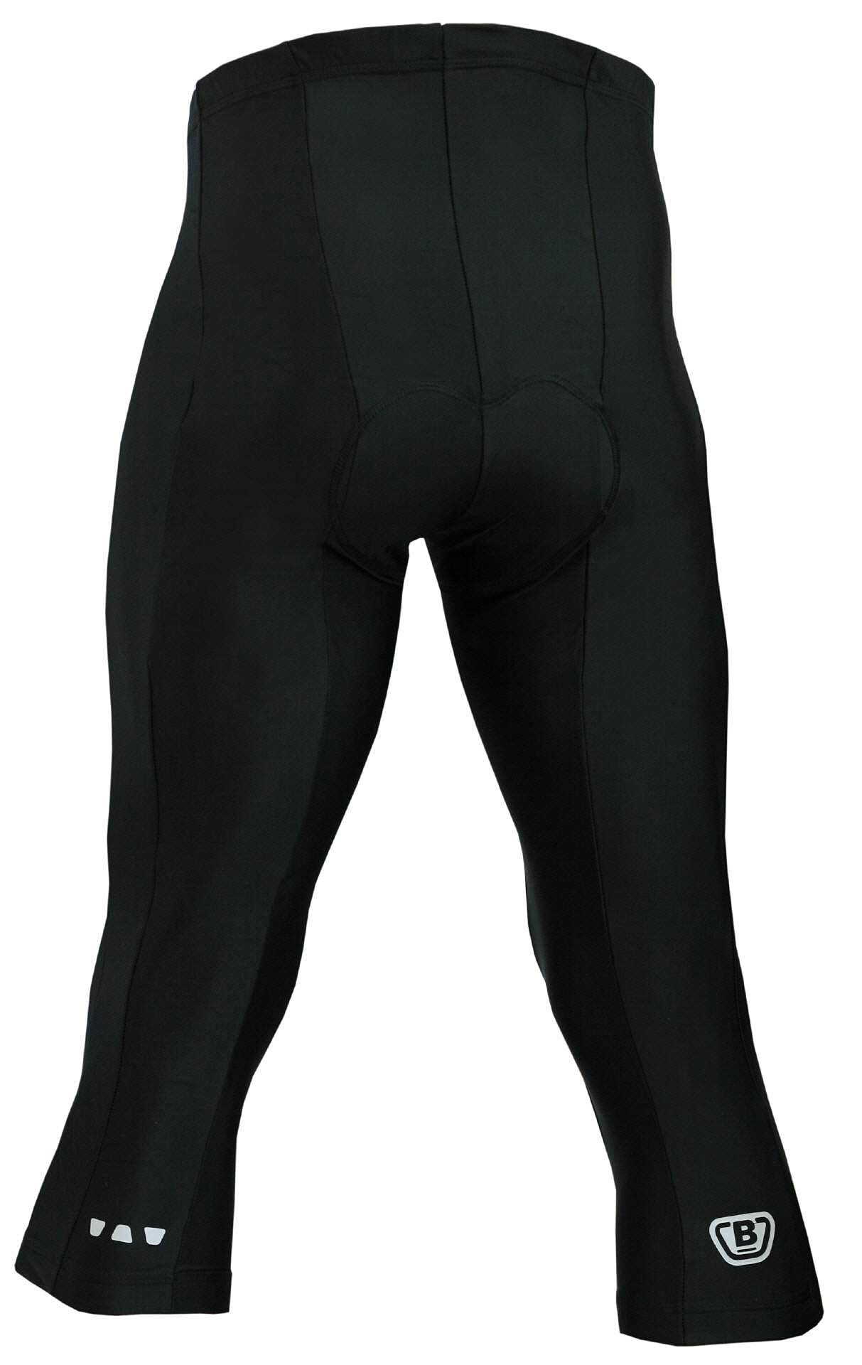 Tempo II, Herren Bikehose Fahrradhose Radhose mit Sitzpolster 3/4 länge bis Übergröße 5XL