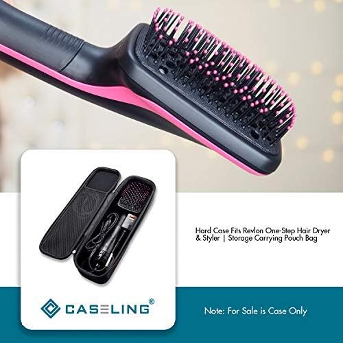 Miniatura 3 de caseling Funda rígida para secador de pelo Revlon One Step y Styler, bolsa de transporte con asa de transporte de fácil agarre y cremallera premium