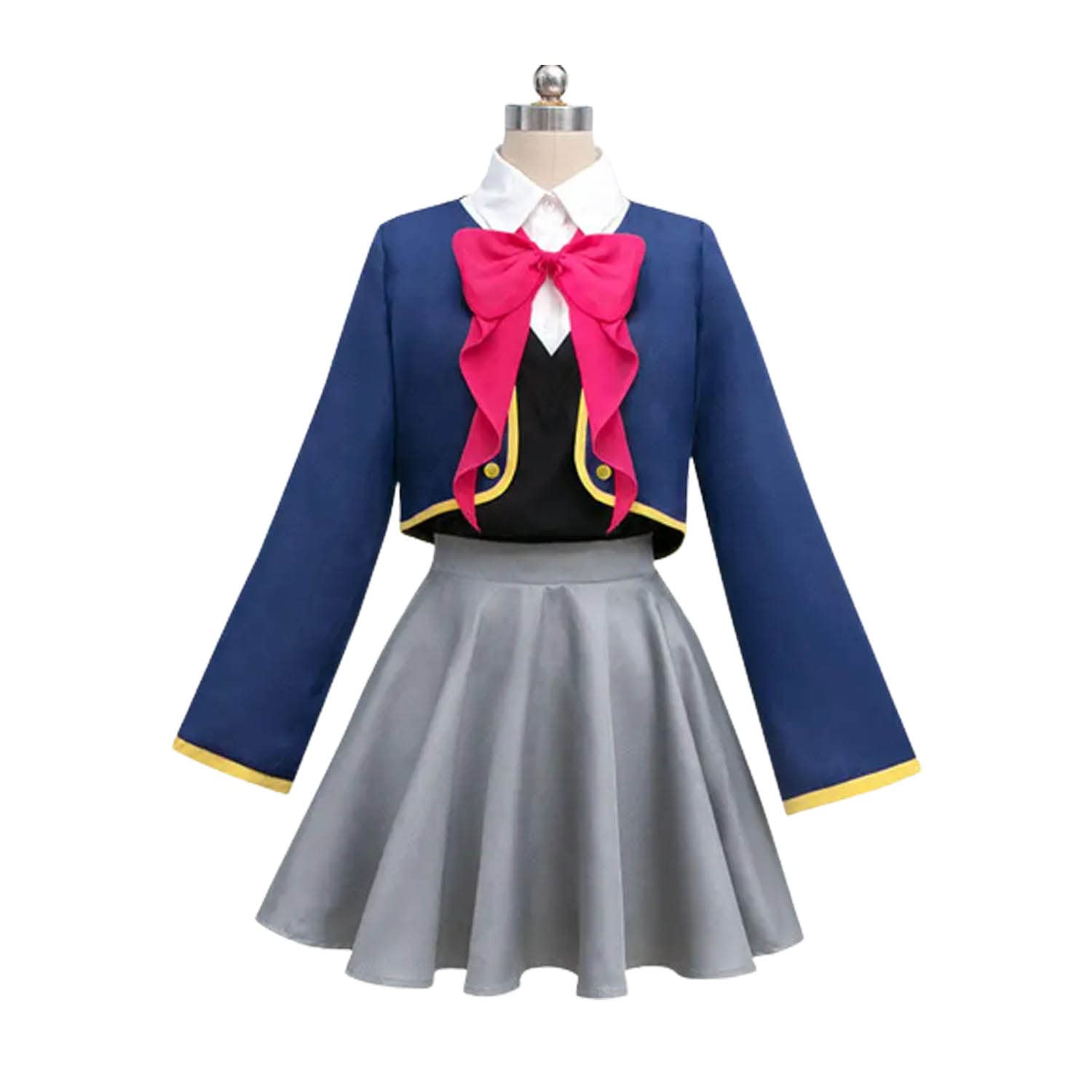 Anime Oshi No Ko Hoshino Rubii Cosplay Costume Vestito Arima Kana Gioco di Ruolo Uniforme Set Completo Halloween Festa Carnevale Dress Up Suit con Parrucca per Donne